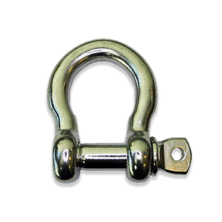 AZTEC LIFTING HARDWARE Shackle Anchor 1/2 Screw Pin SS304 SSP012